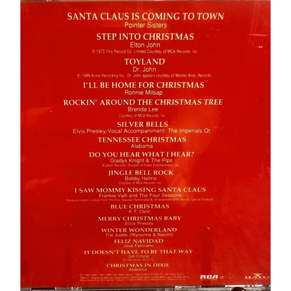 Holiday Music 1992 Collection Winston Cigarette RJ Reynolds Promo 16 song CD NEW - Picture 2 of 6